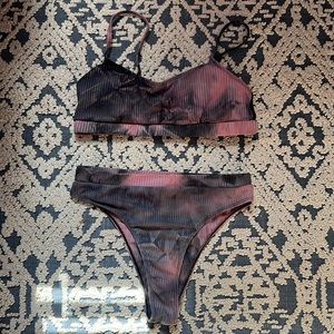 Tie dye swimsuit